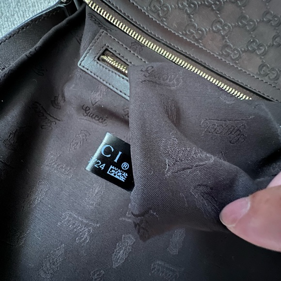 Authentic Preloved Guccissima Dark Brown Messenger bag - Picture 16 of 16